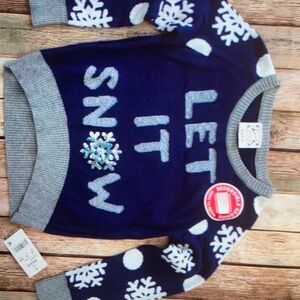 NWT Well Worn let it snow sweater